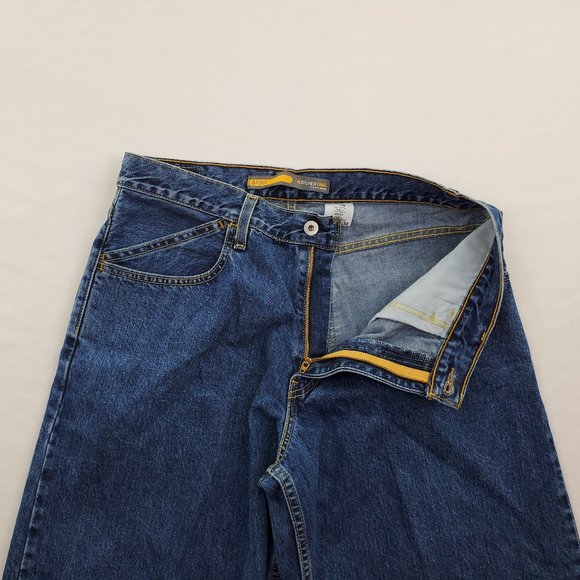 Vtg Y2K Levi's SilverTab Jeans Blue Baggy Loose Denim Pants Men’s 33x32 (34x31) - Picture 8 of 12